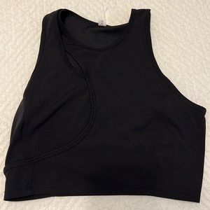 Lululemon Cropped Tank with cutout detail